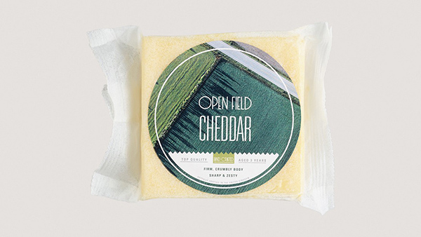 超市采用賽諾食品不干膠標(biāo)簽紙案例